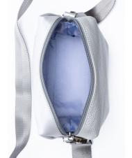 MANDARINA DUCK ATHENA MIni bag in pelle con tracolla SILVER - Borse Donna - 5