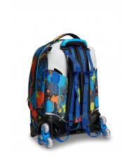 Sjgang Jack Gamingled Boy Zaino Trolley Sganciabile 3 In 1, A Ruote Triple  Nero - Acquista A Prezzi Outlet!
