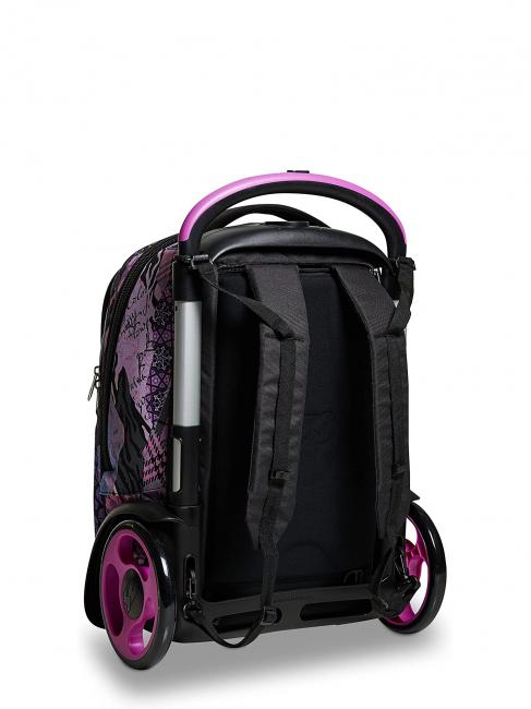 TYRE ROSEGROWE GIRL Trolley con zaino sganciabile Nero - Zaini con carrello