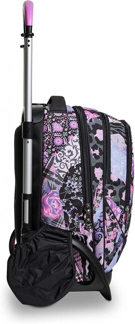 TYRE ROSEGROWE GIRL Trolley con zaino sganciabile Nero - Zaini con carrello