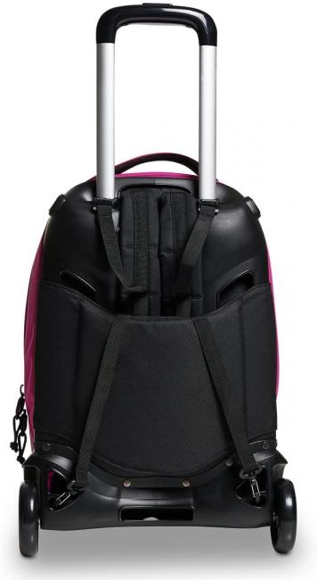 NEW WAY NEW PLUG Plain Zaino Trolley, sganciabile festival fuchsia - Zaini con carrello