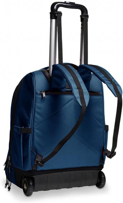 NEW WAY NEW BUMP Plain Zaino Trolley 2 in 1 moonlit ocean - Zaini con carrello