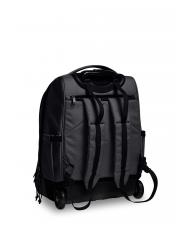 INVICTA NEW WAY NEW BUMP Plain Zaino Trolley 2 in 1 Nero - Zaini con carrello - 2