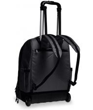 INVICTA NEW WAY NEW BUMP Plain Zaino Trolley 2 in 1 Nero - Zaini con carrello - 3