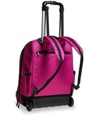 INVICTA NEW WAY NEW BUMP Plain Zaino Trolley 2 in 1 festival fuchsia - Zaini con carrello - 3