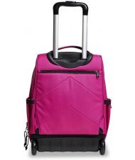 INVICTA NEW WAY NEW BUMP Plain Zaino Trolley 2 in 1 festival fuchsia - Zaini con carrello - 4