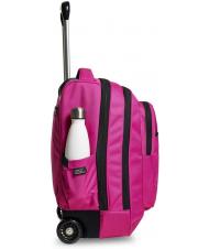 INVICTA NEW WAY NEW BUMP Plain Zaino Trolley 2 in 1 festival fuchsia - Zaini con carrello - 5