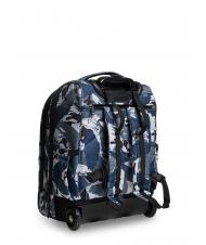 INVICTA NEW WAY NEW BUMP Fantasy Zaino Trolley 2 in 1 military camo blue - Zaini con carrello - 2