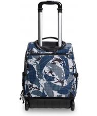 INVICTA NEW WAY NEW BUMP Fantasy Zaino Trolley 2 in 1 military camo blue - Zaini con carrello - 4