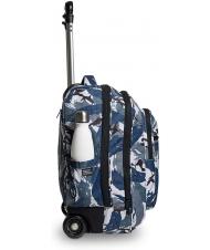 INVICTA NEW WAY NEW BUMP Fantasy Zaino Trolley 2 in 1 military camo blue - Zaini con carrello - 5