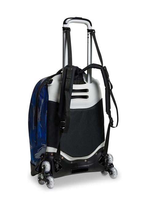 7.1 JACK Crafter Boy Zaino Trolley a ruota tripla, sganciabile bluedeep - Zaini con carrello