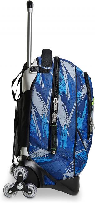 7.1 JACK Crafter Boy Zaino Trolley a ruota tripla, sganciabile bluedeep - Zaini con carrello