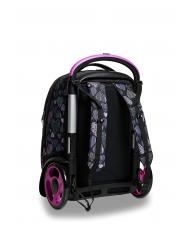 SEVEN 7.1 TYRE Patchyheart Girl Zaino Trolley Sganciabile Nero - Zaini con carrello - 2