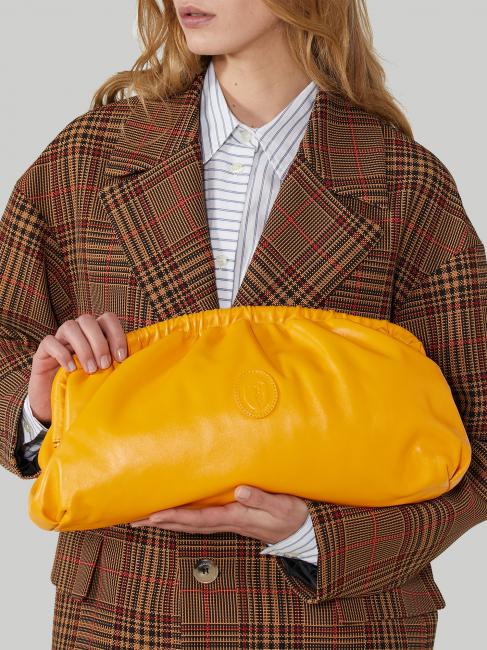 CAMPIONARIO - NUWEV Borsa a mano, in pelle yellow - Borse Donna