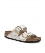 BIRKENSTOCK ARIZONA BIG BUCKLE Sandalo ciabatta graceful pearl white - Scarpe Donna - 2