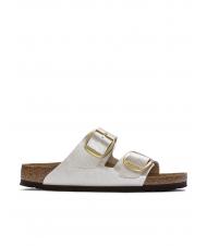 BIRKENSTOCK ARIZONA BIG BUCKLE Sandalo ciabatta graceful pearl white - Scarpe Donna - 3