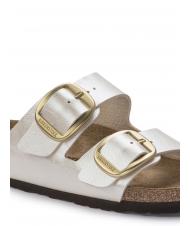 BIRKENSTOCK ARIZONA BIG BUCKLE Sandalo ciabatta graceful pearl white - Scarpe Donna - 5