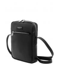SPALDING TOURIST Borsello in pelle nero - Tracolle Uomo - 2