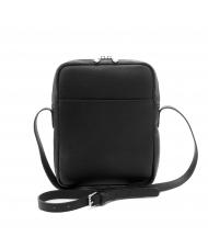 SPALDING TOURIST Borsello in pelle nero - Tracolle Uomo - 3