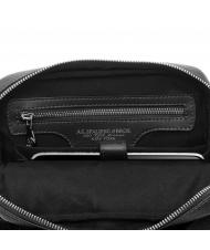 SPALDING TOURIST Borsello in pelle nero - Tracolle Uomo - 5