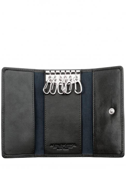 WASHINGTON Astuccio Portachiavi in pelle nero - Portachiavi
