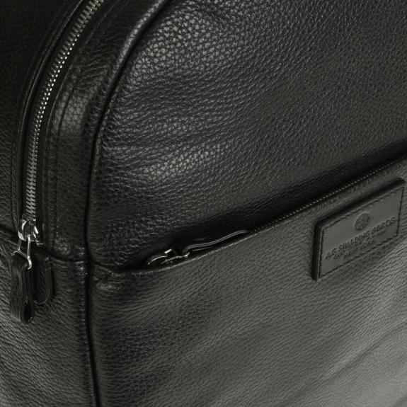 VERMONT Zaino porta PC 13", in pelle nero - Zaini da lavoro porta PC