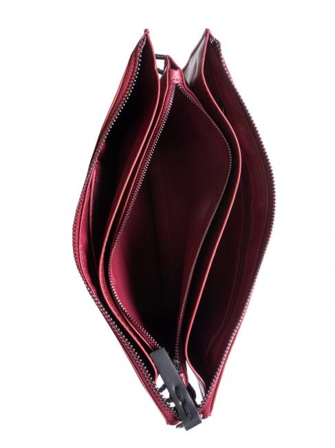 FIONA Pochette con tracolla bordeaux - Borse Donna
