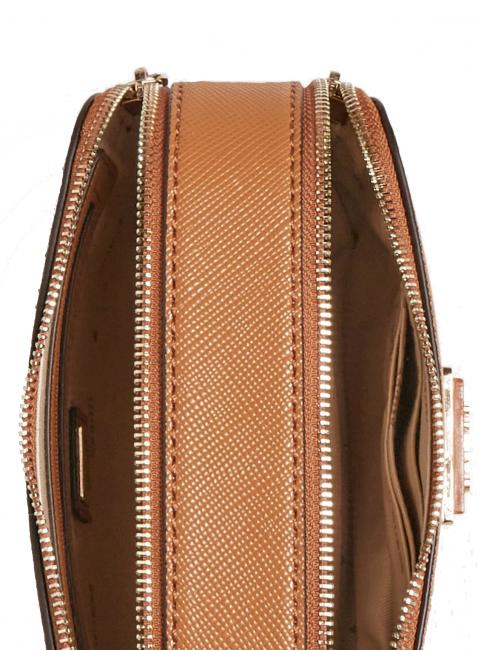 NOELLE Mini camera bag a tracolla light cognac - Borse Donna
