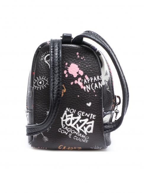 Astuccio portachiavi mini zaino  Nero - Portachiavi
