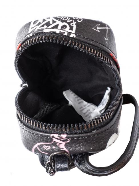 Astuccio portachiavi mini zaino  Nero - Portachiavi