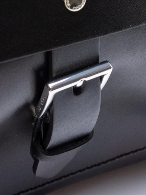 LORENZO Zaino in pelle porta PC 14" Nero - Zaini da lavoro porta PC