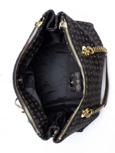 HERITAGE  Borsa con tracolla nero bronzo - Borse Donna