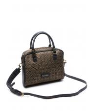 BRACCIALINI MONOGRAM Borsa bauletto in tessuto jacquard - Borse Donna