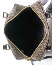 BRACCIALINI MONOGRAM Borsa bauletto in tessuto jacquard classic - Borse Donna - 5