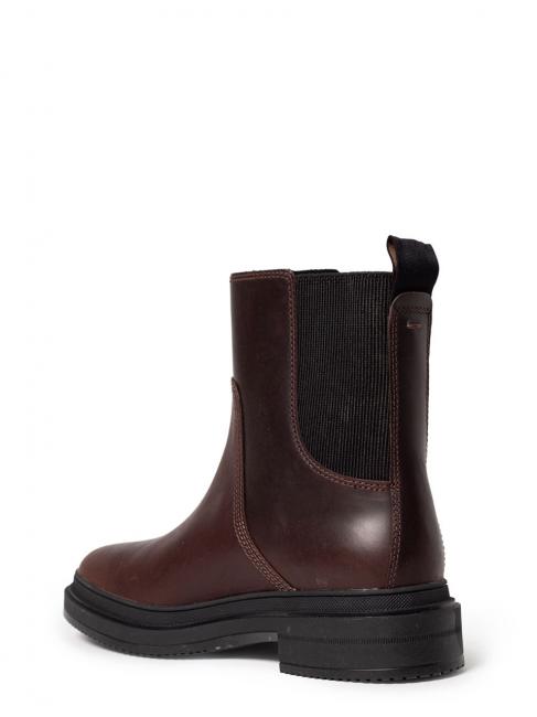 LISBON LANE Chelsea Stivaletti in pelle nocciola - Scarpe Donna
