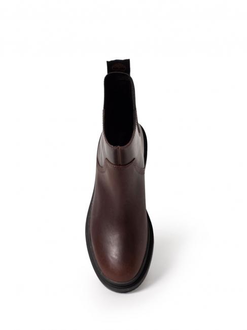 LISBON LANE Chelsea Stivaletti in pelle nocciola - Scarpe Donna