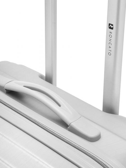 FLIGHT Trolley misura grande argento - Trolley Rigidi