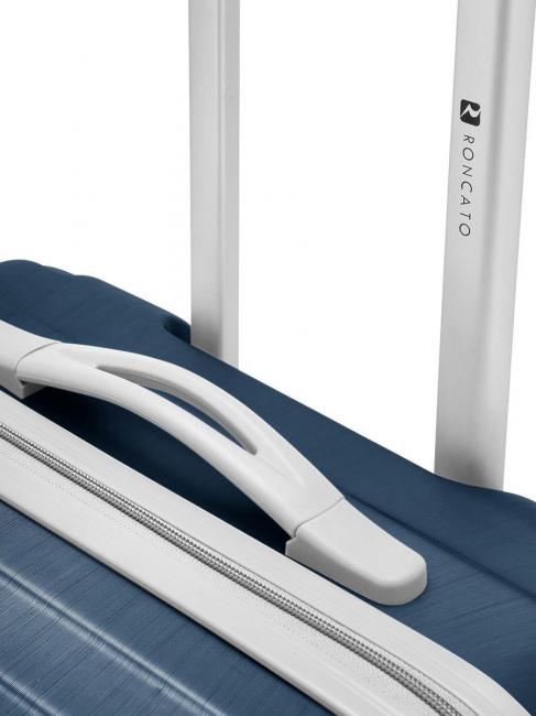 FLIGHT Trolley misura media BLU NAVY - Trolley Rigidi