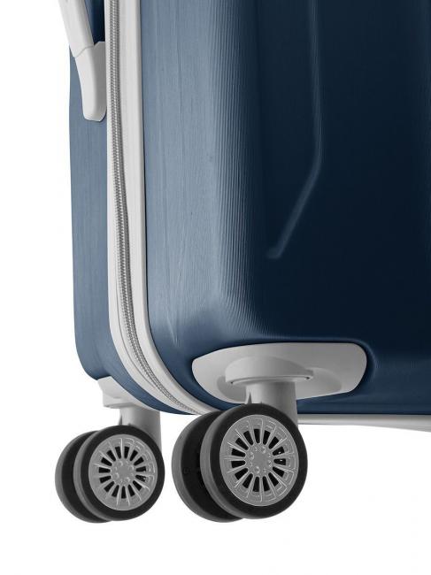 FLIGHT Trolley misura media BLU NAVY - Trolley Rigidi