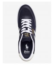 RALPH LAUREN CORT VLC Sneaker white/ navy /cream - Scarpe Uomo - 4