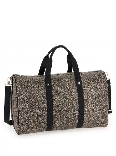 ECO LINE  Borsone medio con tracolla OP/NATURALE/NERO - Borsoni