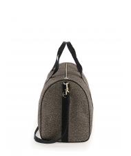 BORBONESE ECO LINE  Borsone medio con tracolla OP/NATURALE/NERO - Borsoni - 3