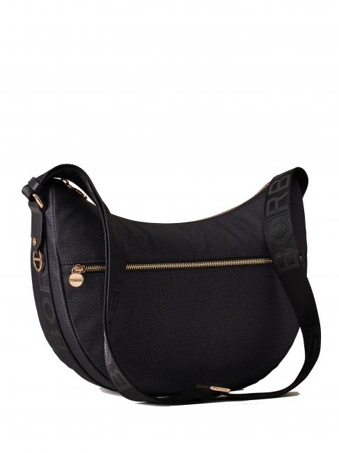 LUNA BAG MIDDLE ECO LINE Sacca a tracolla dark black - Borse Donna