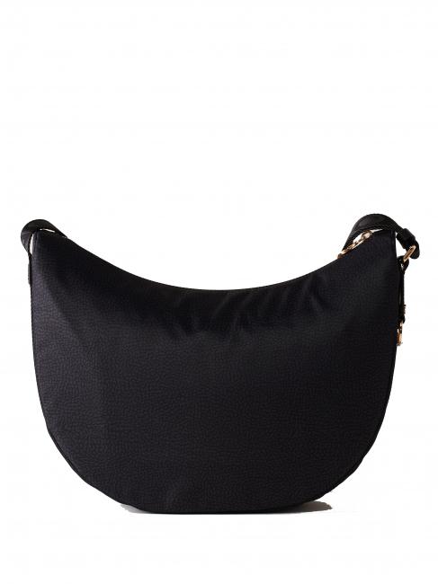 LUNA BAG MIDDLE ECO LINE Sacca a tracolla dark black - Borse Donna