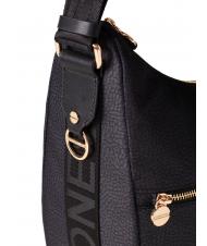 BORBONESE LUNA BAG MEDIUM Sacca a tracolla dark black - Borse Donna - 3