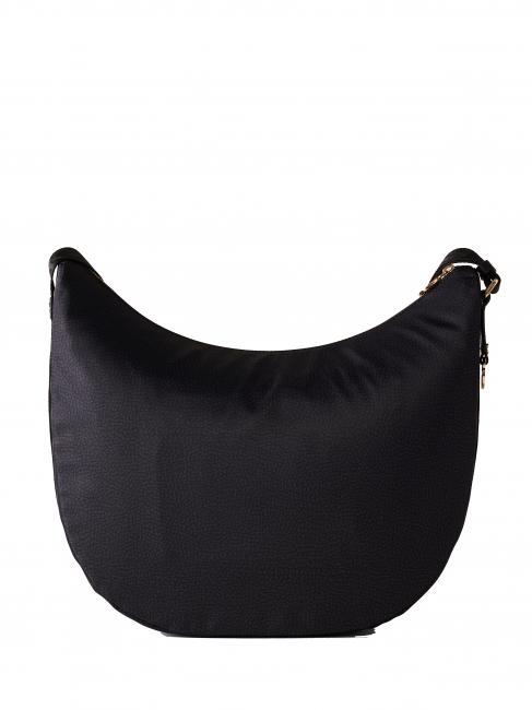 LUNA BAG MEDIUM Sacca a tracolla dark black - Borse Donna
