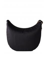 BORBONESE LUNA BAG MEDIUM Sacca a tracolla dark black - Borse Donna - 4