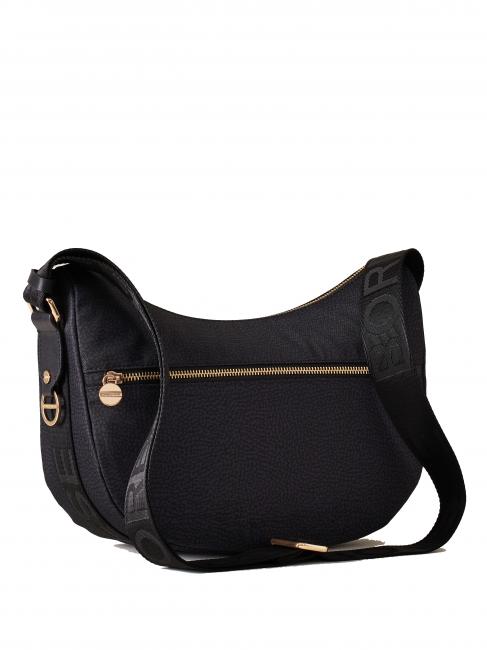 LUNA BAG SMALL ECO LINE Sacca con tracolla dark black - Borse Donna