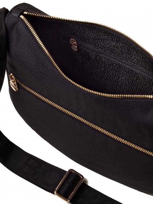 LUNA BAG SMALL ECO LINE Sacca con tracolla dark black - Borse Donna