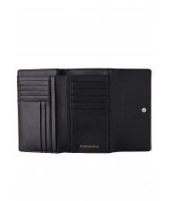 BORBONESE CLASSICA MEDIUM Portafoglio in tessuto riciclato e pelle - Portafogli Donna